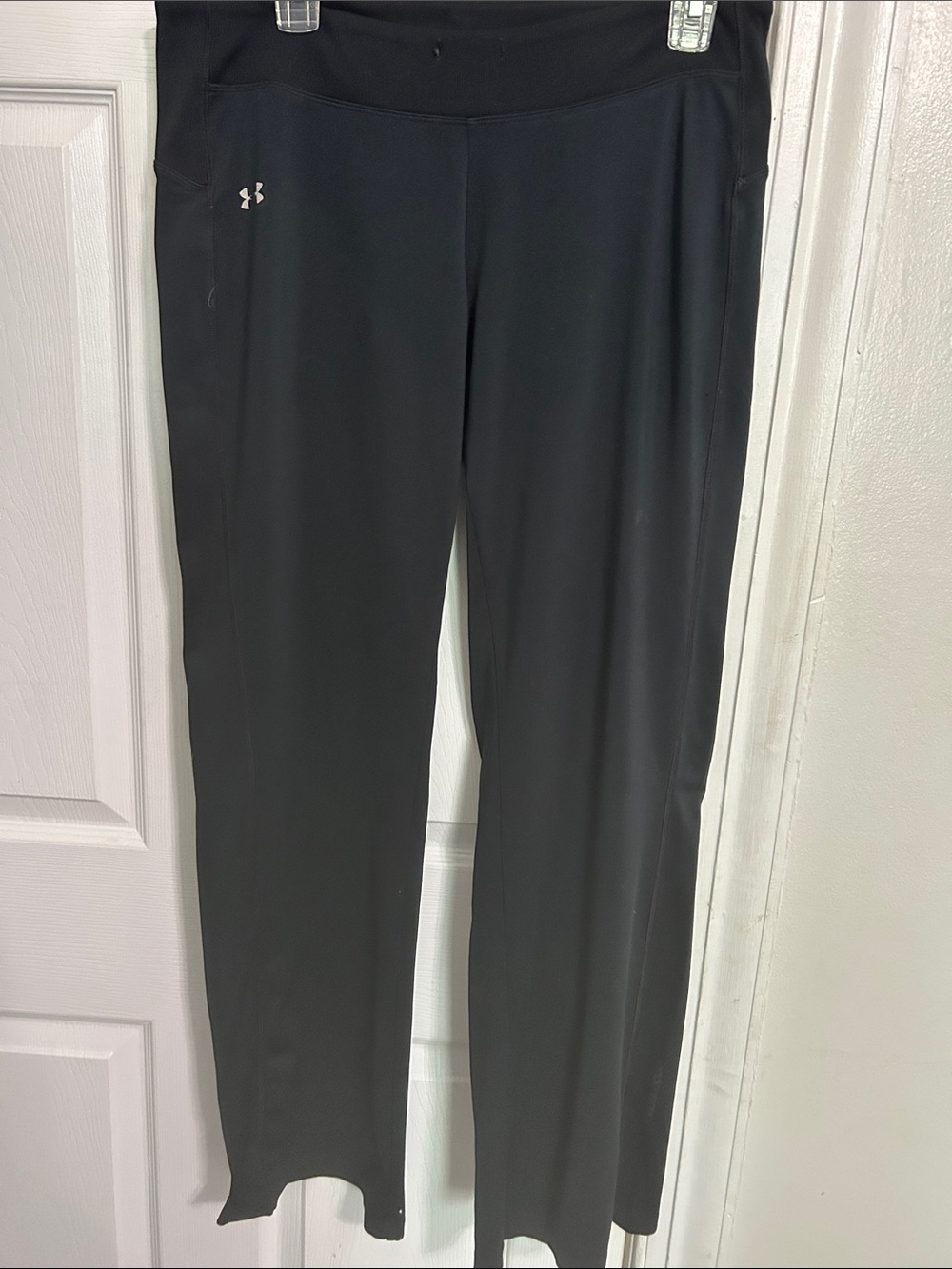 Under Armour Black Performance Pants with Subtle Logo